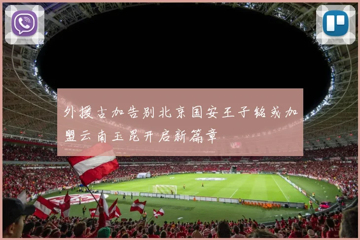 外援古加告别北京国安王子铭或加盟云南玉昆开启新篇章