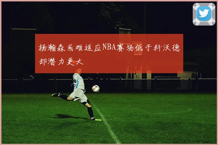 杨瀚森或难适应NBA赛场低于科沃德却潜力更大